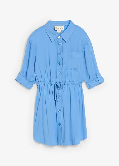 Skjortekjole i lett viskose, bonprix