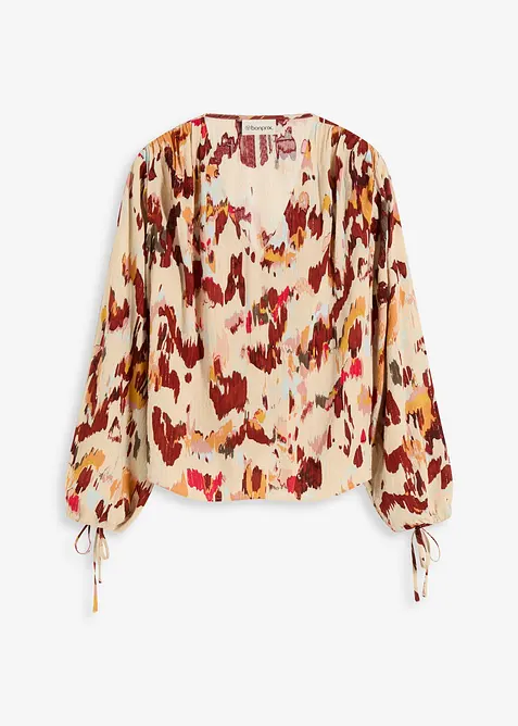 Blusetunika med lurex, bonprix