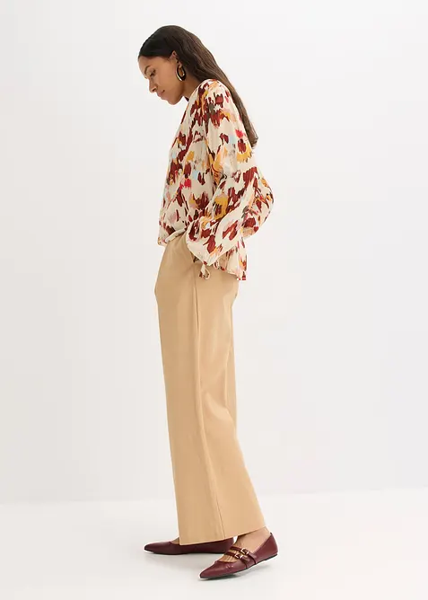 Blusetunika med lurex, bonprix