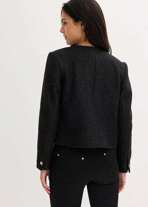 Jakke i mykt bouclégarn, bonprix