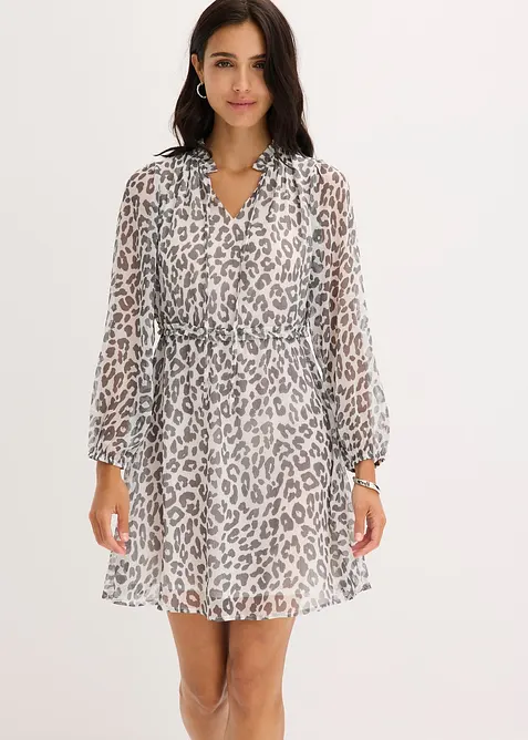 Mønstret kjole, bonprix