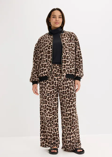 Bomberjakke i lett sateng, bonprix