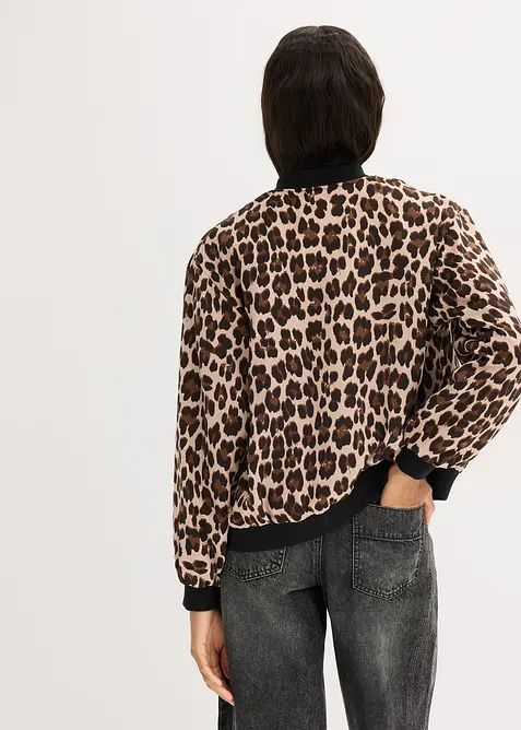 Bomberjakke i lett sateng, bonprix