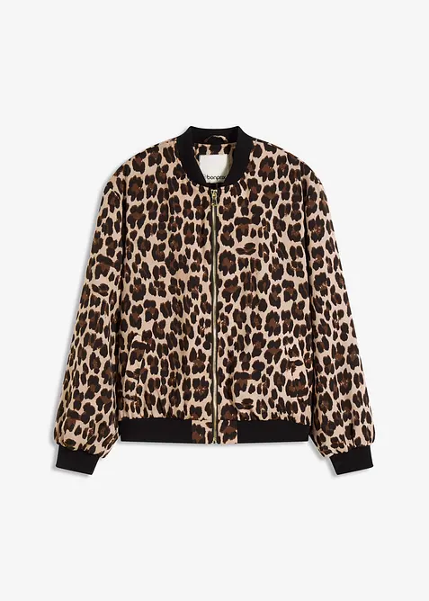 Bomberjakke i lett sateng, bonprix