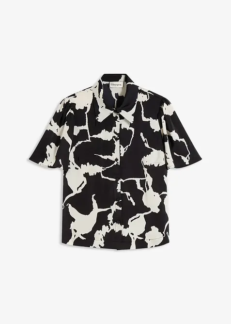 Skjorte i lett sateng, bonprix