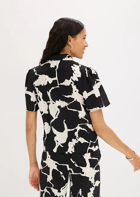 Skjorte i lett sateng, bonprix