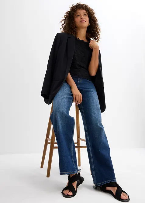 Straight-jeans Mid Waist, bonprix