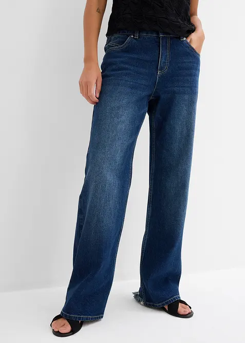 Straight-jeans Mid Waist, bonprix