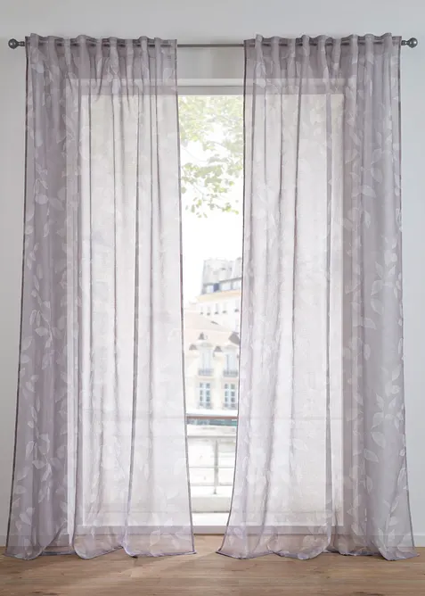 Gardin med resirkulert polyester (1-pack), bonprix