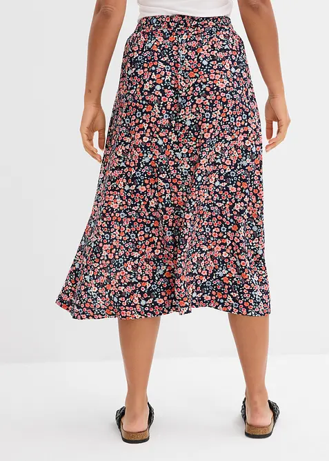 Midiskj&oslash;rt av viskose, bonprix