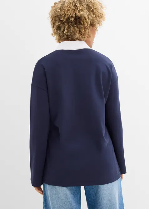 Rugbygenser i interlock-materiale, bonprix