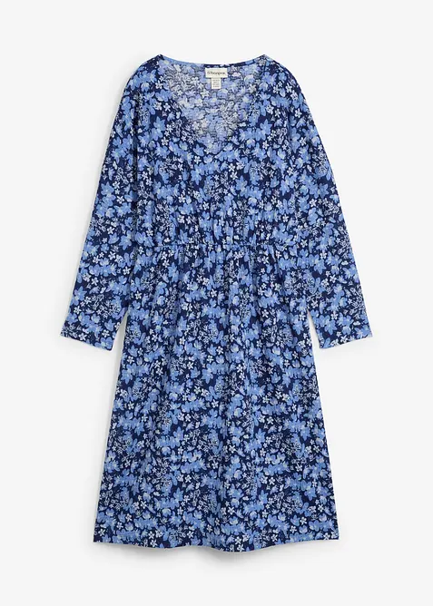 Jerseykjole i lett strukturert krepp, bonprix