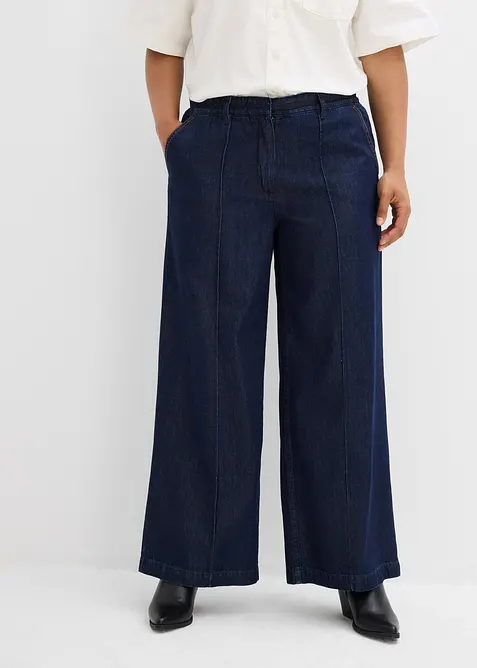 Wide Leg-jeans, High Waist, Super Soft, bonprix