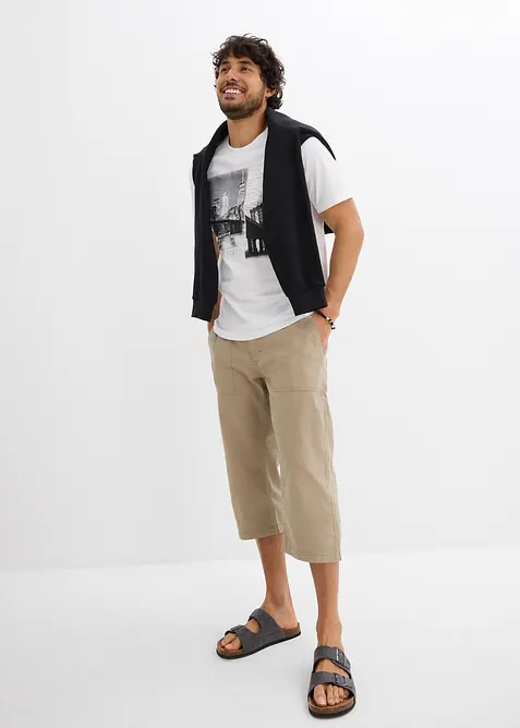 T-skjorte i 100% økologisk bomull, bonprix