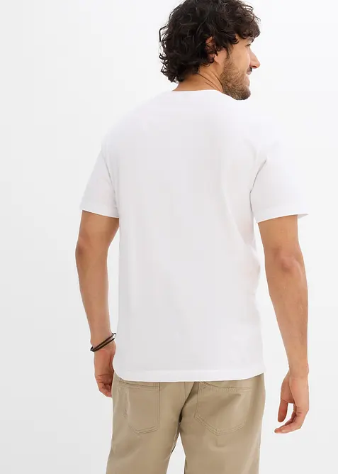 T-skjorte i 100% økologisk bomull, bonprix