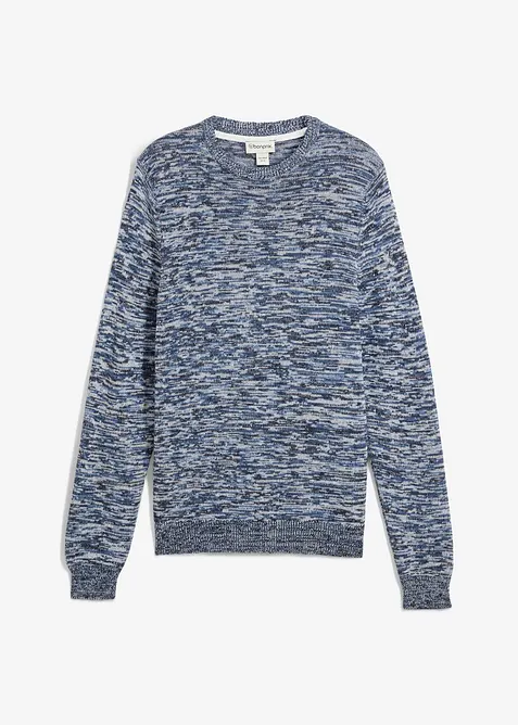 Grovstrikket genser med bomull, bonprix