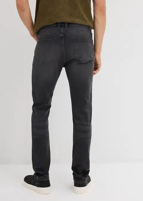 Slim Fit-jeans i denim med stretch, Straight, bonprix