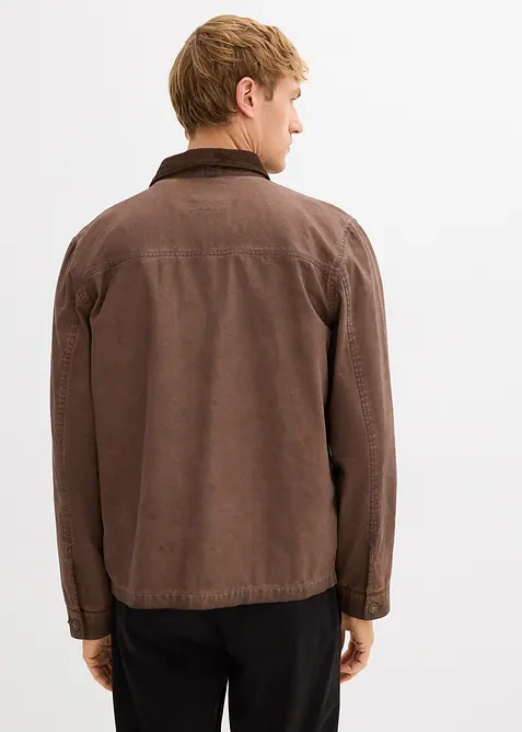 Pilotjakke i vasket look, bonprix