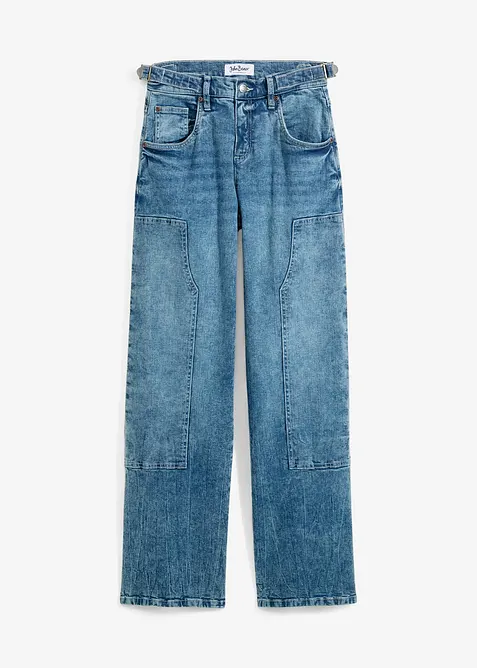 Wide Leg-jeans Mid Waist, bonprix