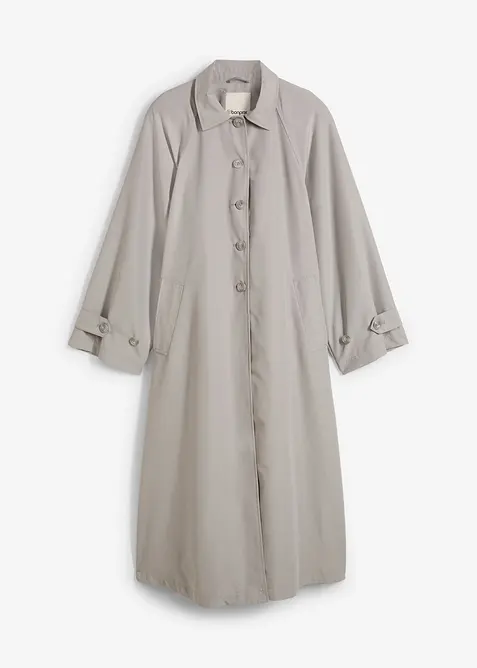 Trenchcoat i lett materiale, bonprix