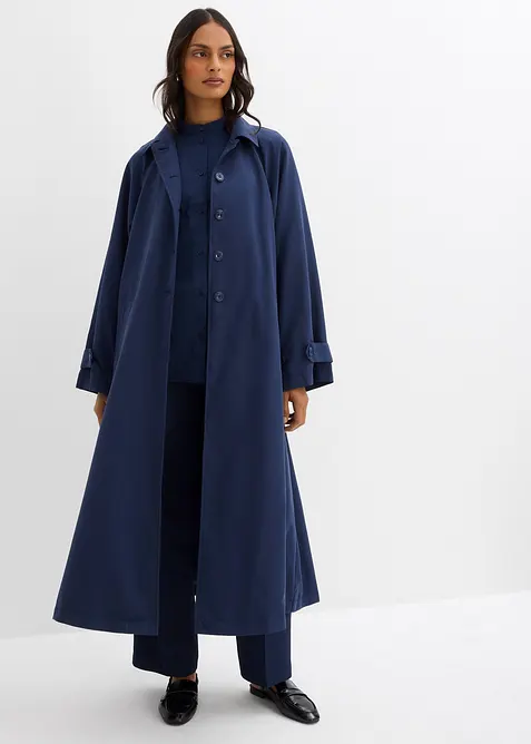 Trenchcoat i lett materiale, bonprix