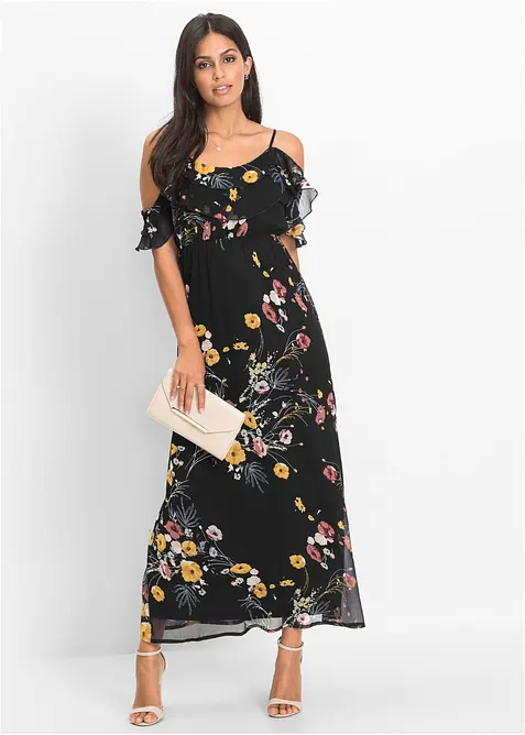 Clutch i imitert lakkskinn, bonprix