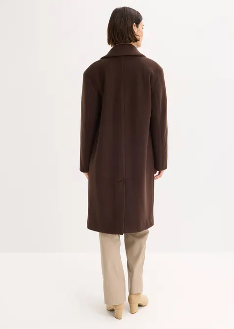 Kort kåpe i ullstil, bonprix