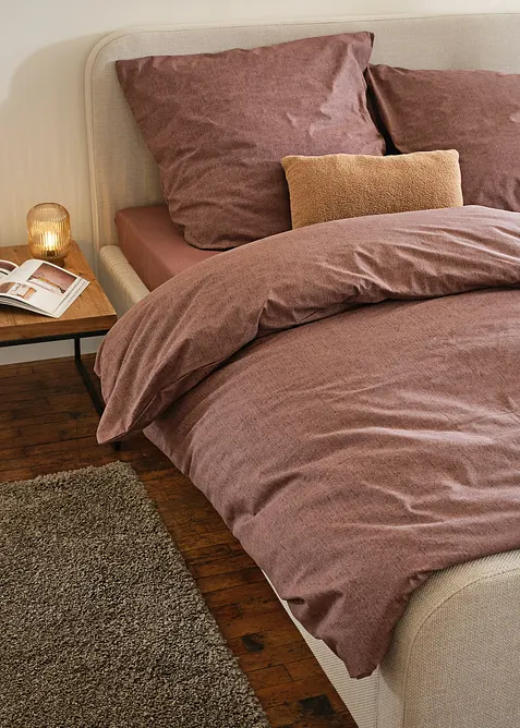 Sengesett i lin-look, bonprix