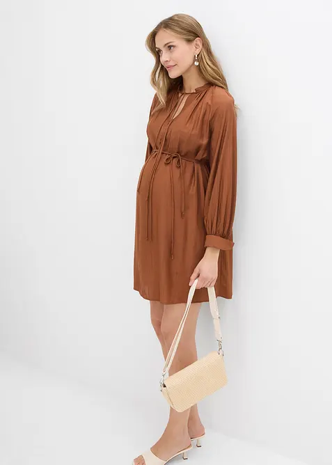 Mamma- og ammekjole av lett viskose, bonprix