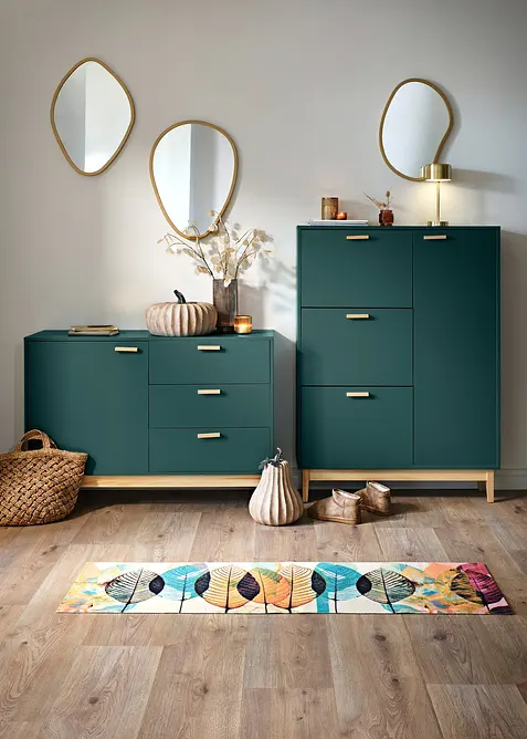 D&oslash;rmatte med moderne h&oslash;stlig motiv, bonprix