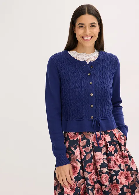 Cardigan i tyrolerstil, bonprix