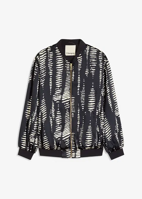 Bomberjakke i lett sateng, bonprix