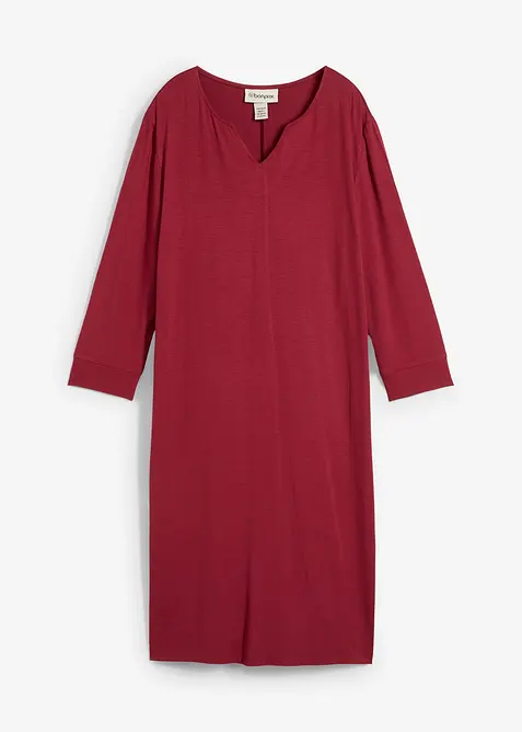 Trikotkjole i lett viskose, bonprix