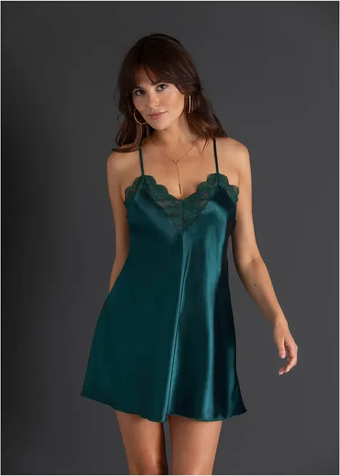 Neglisjé i sateng, bonprix