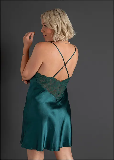 Neglisjé i sateng, bonprix