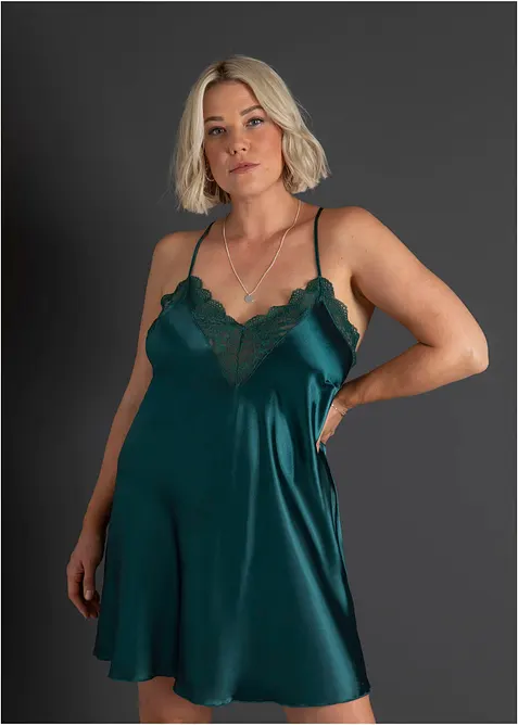 Neglisjé i sateng, bonprix