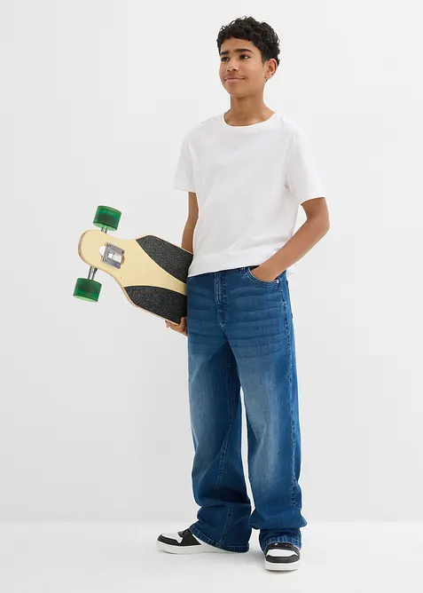 Extra Loose Fit stretch-jeans, Straight, bonprix