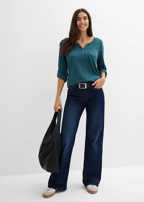 Bestefartrøye i bomull og klassisk stil, bonprix