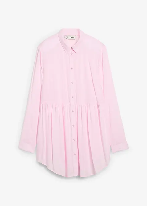 Lang bluse av viskose, bonprix