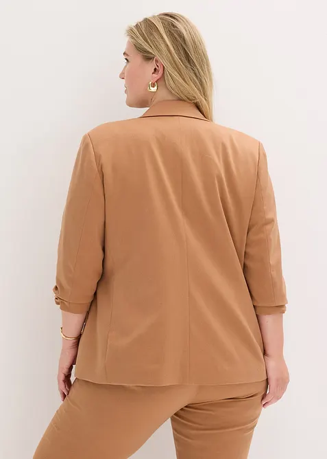 Blazer med draperte ermer, bonprix