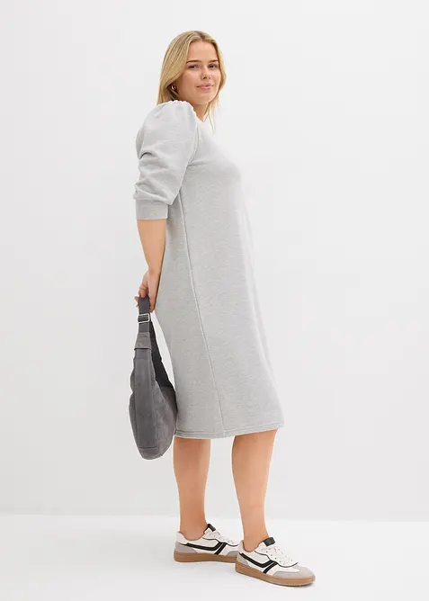 Sweatkjole med 3/4-lange ermer, bonprix