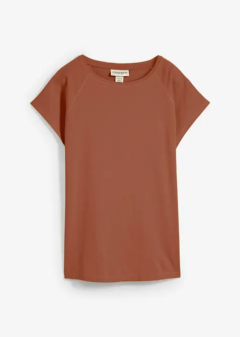 T-skjorte i 100% &oslash;kologisk bomull, bonprix