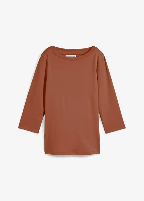 T-skjorte i formstabil, 100% &oslash;kologisk bomull, bonprix