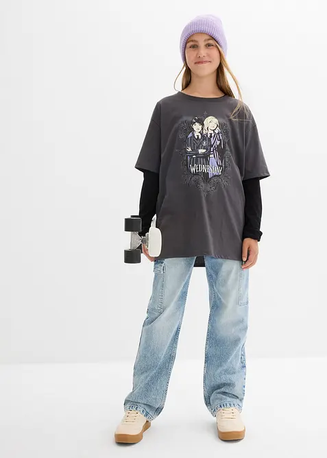 T-skjorte "Wednesday" i 100% bomull, Wednesday