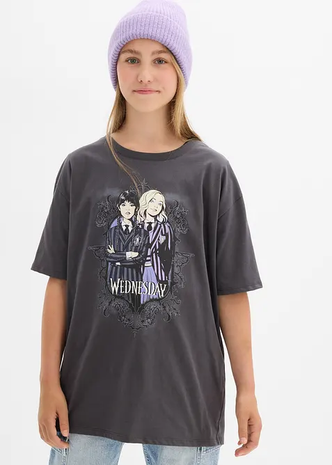 T-skjorte "Wednesday" i 100% bomull, Wednesday