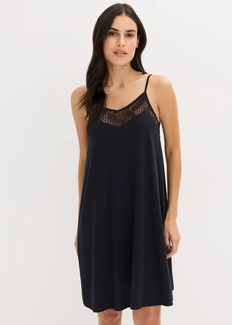 Kort nattkjole av myk modalmiks, bonprix