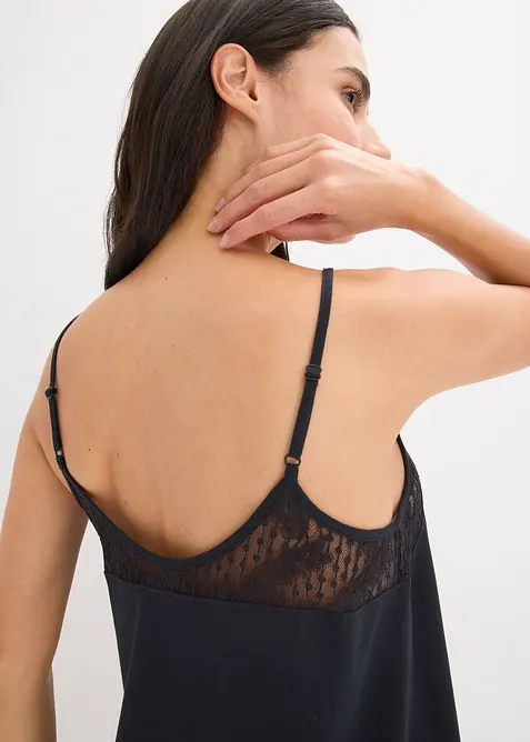 Kort nattkjole av myk modalmiks, bonprix