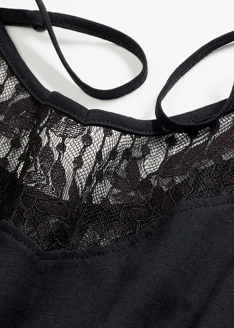 Kort nattkjole av myk modalmiks, bonprix