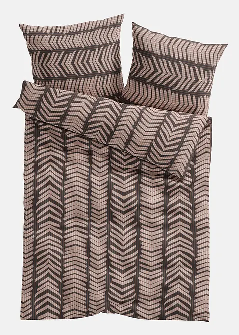 Sengesett med grafisk mønster, bonprix