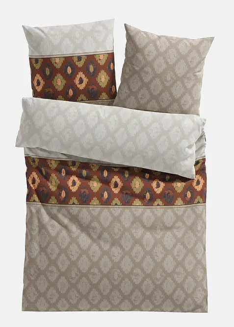 Sengesett med folklore trykk, bonprix